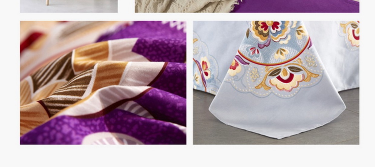 Giải phóng mặt bằng cotton dày bốn mảnh Bộ 1,8m đơn đôi bông mùa đông bộ chăn ga gối cotton