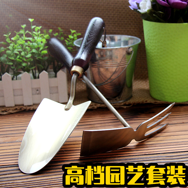 Rake flower shovel gardening toolsSet soil kit loose tool weed dig wild farmers