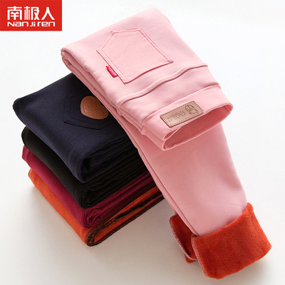 【南极人】女童加绒加厚牛仔裤