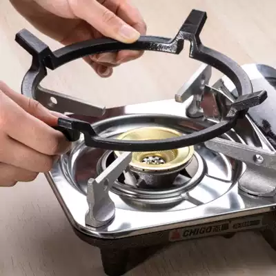 Non-slip stove, small pot rack, kitchen milk pot holder, stove, shelf table, gas stove, household gas stove burning