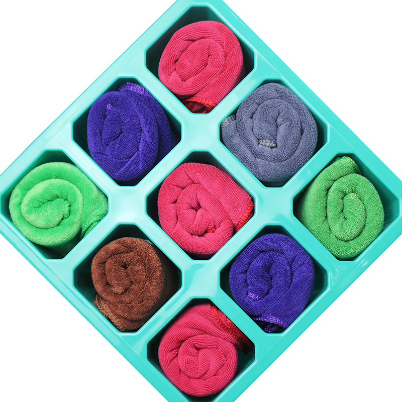 Towel cabinet Car towel rack Free shape towel box Cloth box storage towel tube Car beauty tools