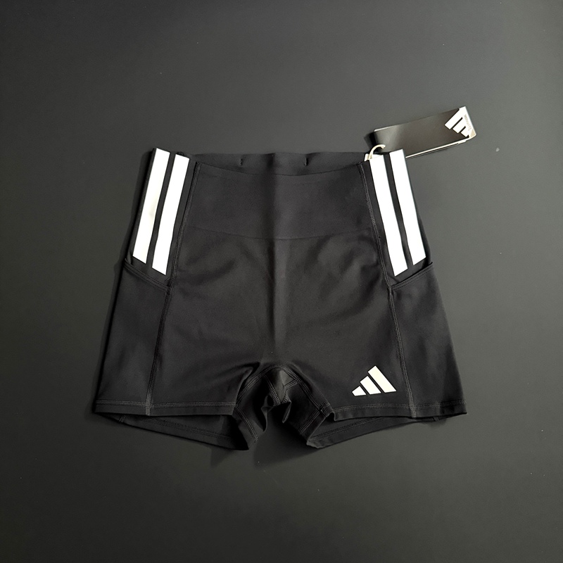 Adidas Adizero Women's Multi-Pocket Marathon Trail Running Compression Shorts