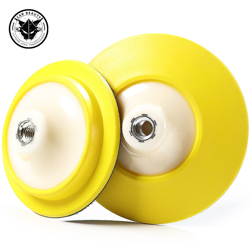 Polishing machine tray 5 inch imported soft edge M14 thread concentric shock throwing machine paint repair special polishing tray