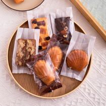 2022 New Year Cookies Packing Bag Tiger Year Baking Cookie Madeline Snowflake Thickened Disposable Seal Bag