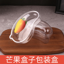 Mango Mousse Packaging West Point Packaging Cake Box Mango Melaleuca Packing Box Mango Shape Transparent Box