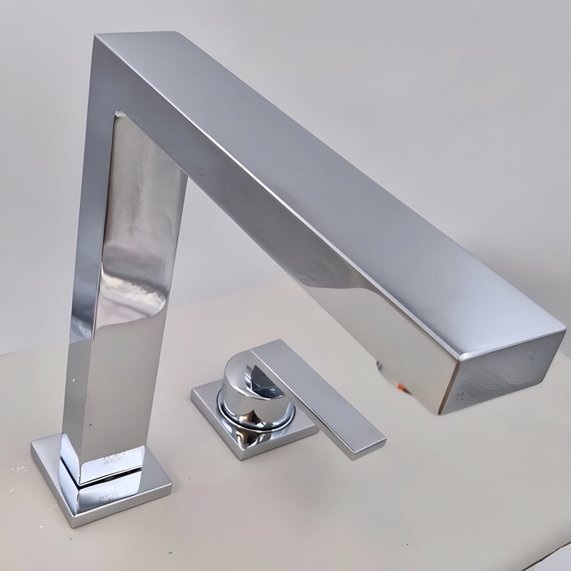Contemporary Dornbracht Kitchen Faucet 32805680 Double-Hole All-Copper Hot and Cold Sink Faucet