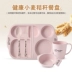 Lúa mì rơm trẻ em tấm phim hoạt hình thực phẩm bổ sung cho trẻ em ăn sáng chống vỡ ngăn ăn đồ ăn mẫu giáo dĩa inox Đồ ăn tối