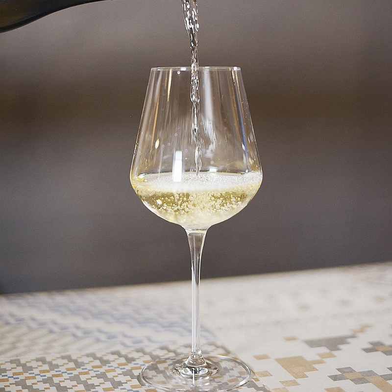 Bormioli crystal glass wine glass imported from Italy, cocktail glass, high-quality household red wine glass