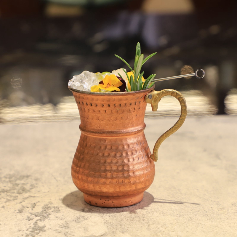 Barware Turkey Imported Copper Cup Moscow Mule Cup Cocktail Cup Handmade Coffee Pot Water Cup