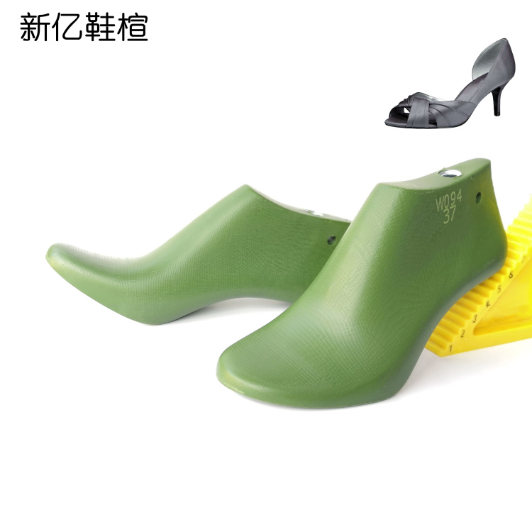 New 100 million shoe tree in export with fish-billed sandal sandal last female low gang round head 65mm high heel shoe tree children W094 