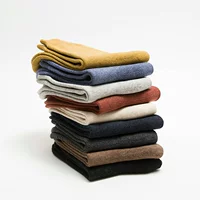 Vớ màu xám retro vớ cotton nữ mùa thu và mùa đông trong vớ ống để giữ ấm phiên bản Hàn Quốc của vớ gió đại học dễ thương vớ vớ tất nữ cổ ngắn