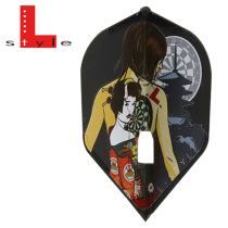 L-style L3 tattoo series small square Bamienee dart leaf darts tail overall shape dart wing