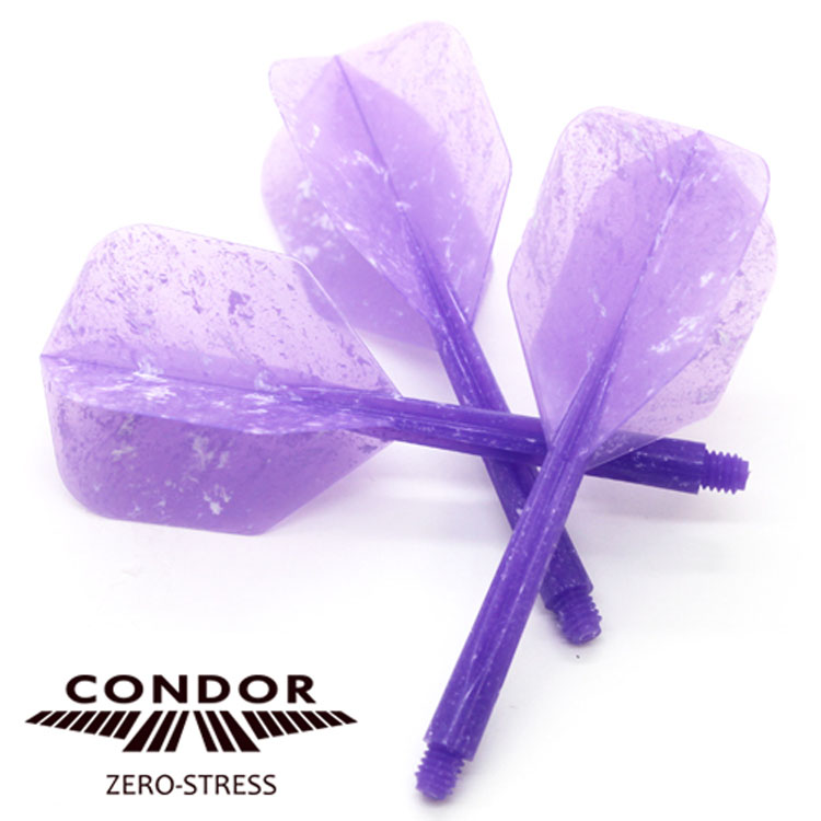 CONDOR purple rock texture integrated flying dart wing shaped small square flying dart tail integrated wing-Taobao