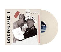 Tony Bennett Lady Gaga Love For Sale Limited Milky White Gum LP Out of Print Spot