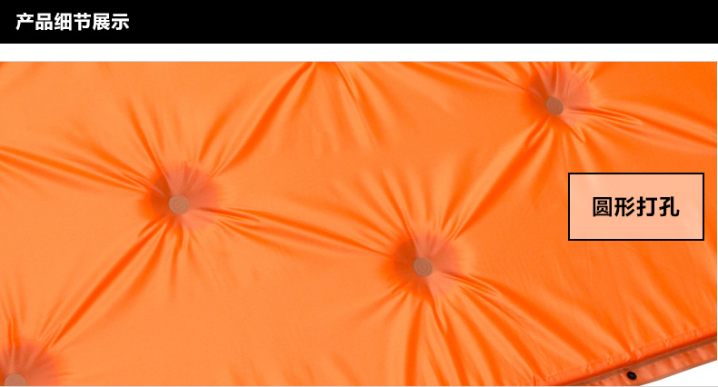 高 cushion Đệm bơm hơi tự động Du lịch ngoài trời Cắm trại Ghép đôi Tự làm đầy Thảm ẩm - Thảm chống ẩm / Mat / Gối chiếu xốp