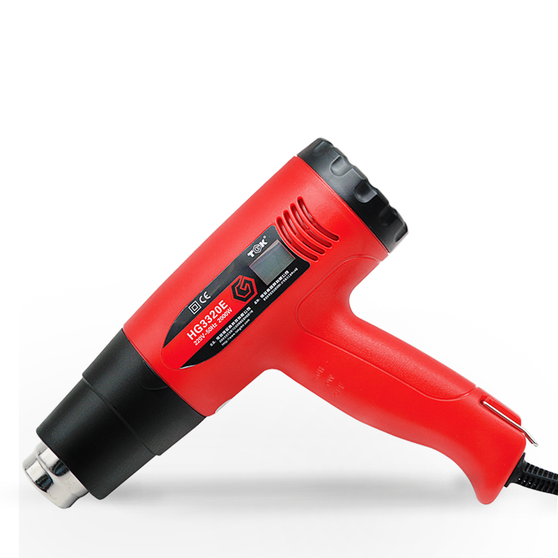 Digital display hot air gun temperature adjustment car film tool baking gun drying grab heat