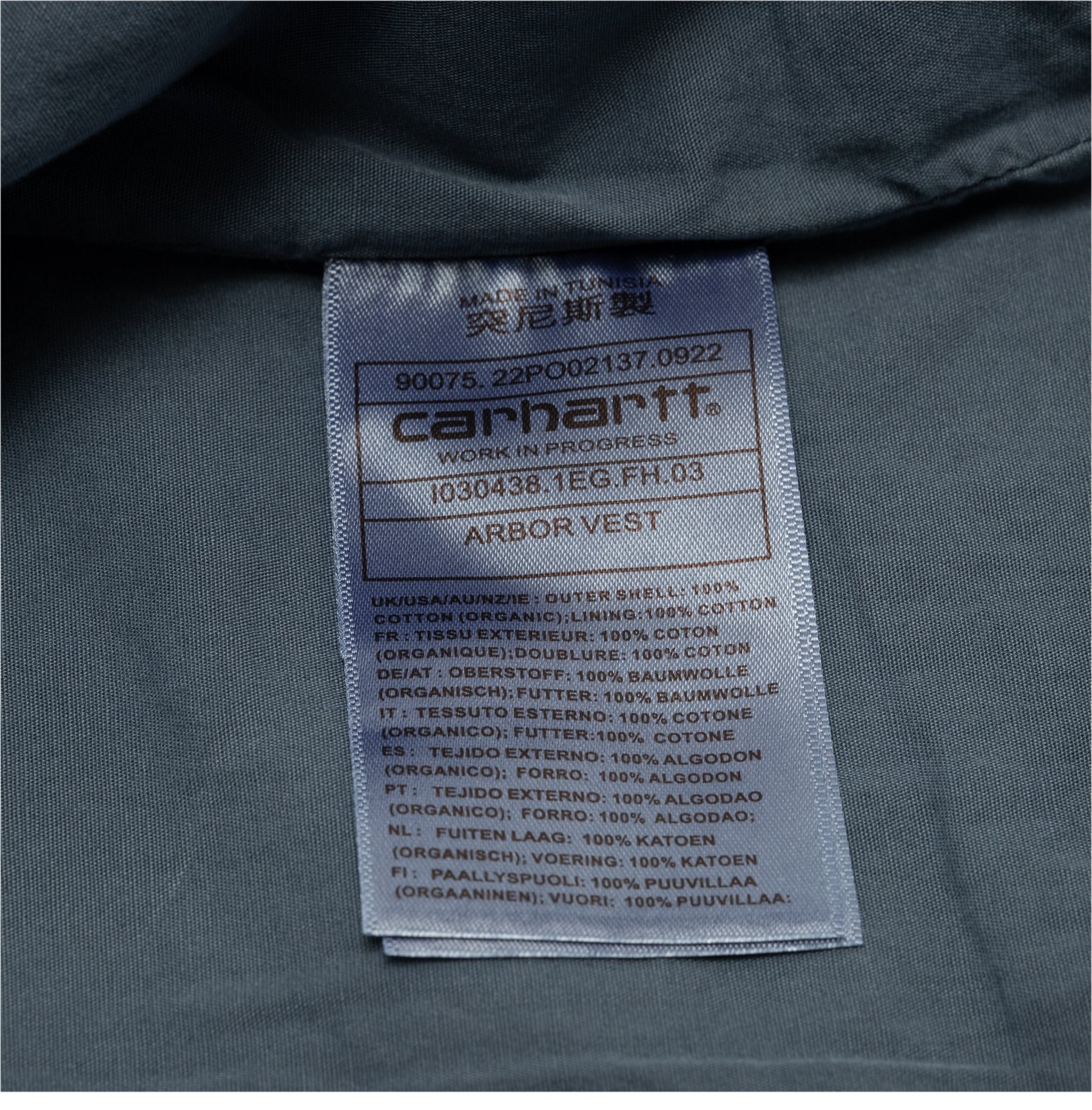 Жилеты carhartt wip arbor vest 卡哈男女水洗做旧工装马甲多口袋背心