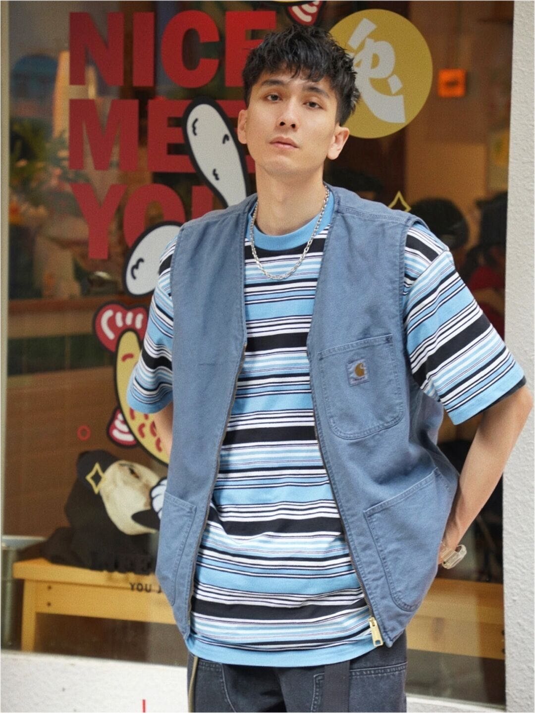 Жилеты carhartt wip arbor vest 卡哈男女水洗做旧工装马甲多口袋背心