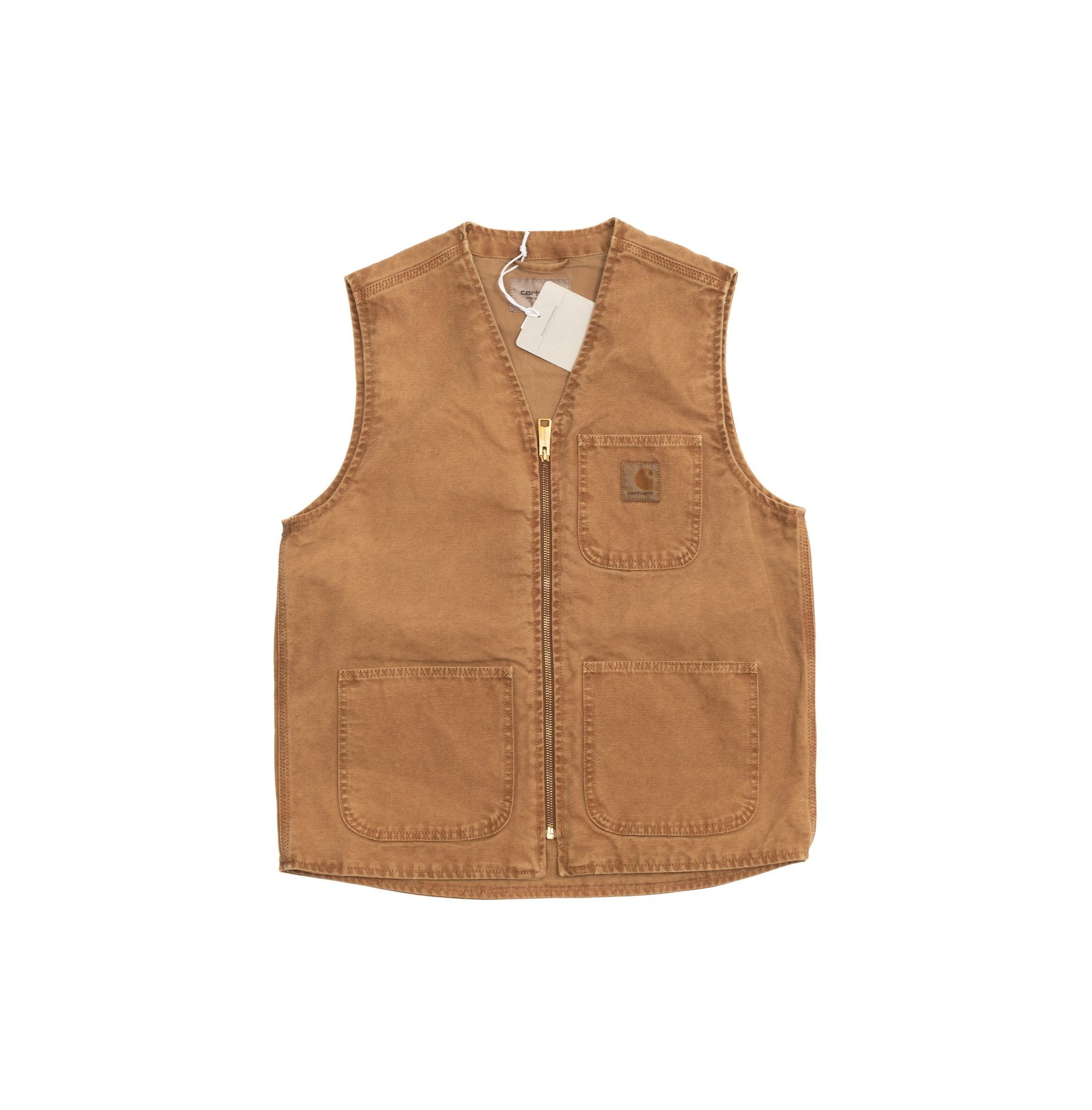 Жилеты carhartt wip arbor vest 卡哈男女水洗做旧工装马甲多口袋背心
