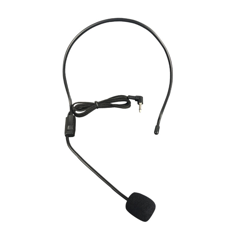 Little Bee Microphone Amplifier for Teachers, Wired Lavalier Headset Microphone for Lectures and Teaching