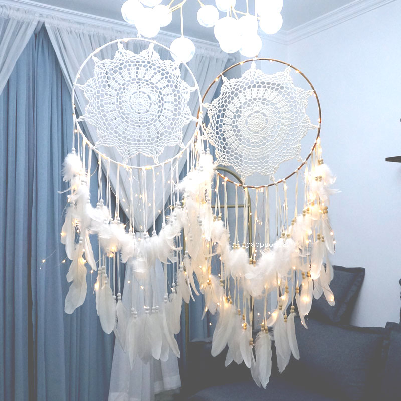 Indian dreamcatcher Bedroom hanging creative wind chimes Finished forest retro shop decoration charm Wedding gift
