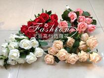 Big sister flower shop-simulation flower-silk flower-silk flower-12 Head Han Mei-(home placed flowers) factory direct sales