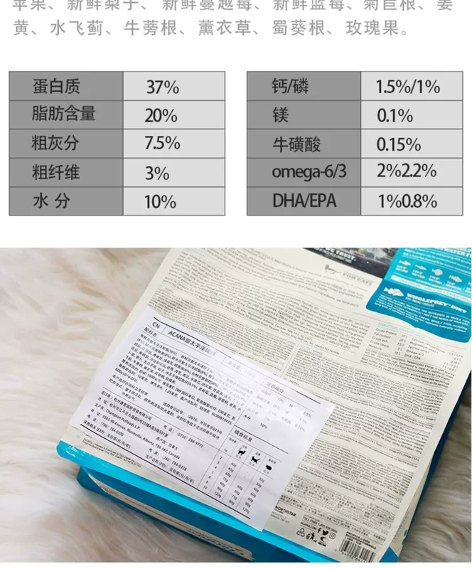 Cat Thực phẩm dành cho mèo Mèo tình yêu Kenner Canada Nhập khẩu Thung lũng tự nhiên Trang trại miễn phí Lễ đầy đủ Thức ăn cho mèo 1,8kg - Cat Staples