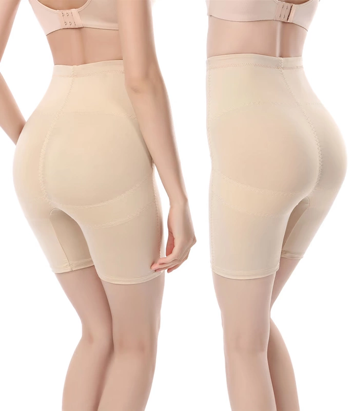 Mùa hè mỏng phần eo siêu cao cơ thể định hình quần bụng quần hông hông bếp phẳng chân đồ lót định hình quần chống sáng an toàn