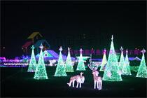Christmas Holiday Beauty Chen Decoration LED Light Christmas Tree Light Elk Deer Styling