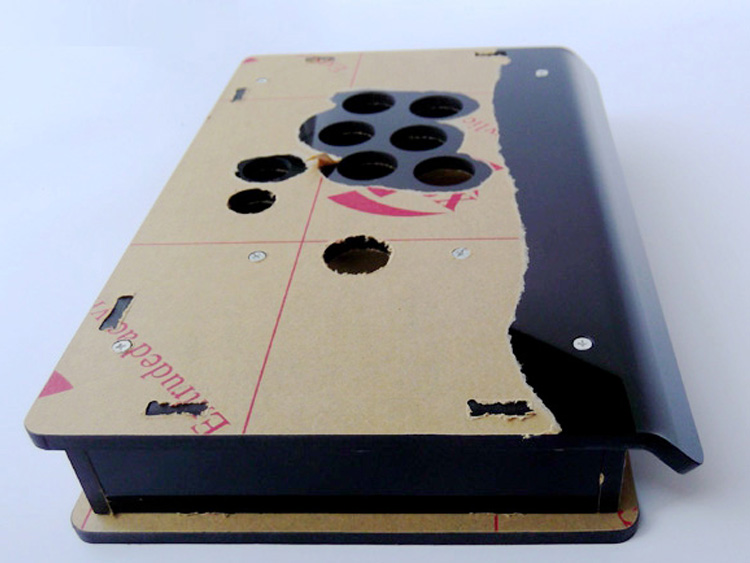 Arcade rocker DIY box Street Máy Bay Chiến Đấu Vua Trò Chơi Chiến Đấu rocker khung Rocker khung đầy đủ chất liệu acrylic tay cầm chơi game bluetooth