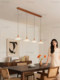 Casa French Mid-Century Style Glass Dining Room Chandelier 2026 New Cream Style Full Spectrum Multi-Head Bar Table Lamp