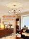 French Mid-Century Style Vintage Chandelier 2025 New Model Living Room Lamp American Retro Bedroom Room Lighting Casa