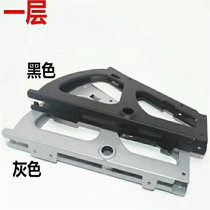 Single layer shoe cabinet tipping bucket accessories a layer of furniture hardware Shoe cabinet flip-board rack concealed shoe rack metal