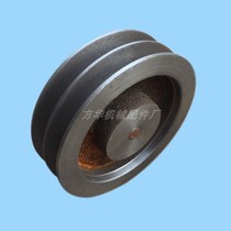 Triangular belt pulley cast iron belt disc B type double groove 2B diameter 120-600mm (empty) motor manufacturer