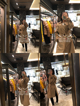 France Moncler Mengkou spring and autumn thin womens new windbreaker VANILLE