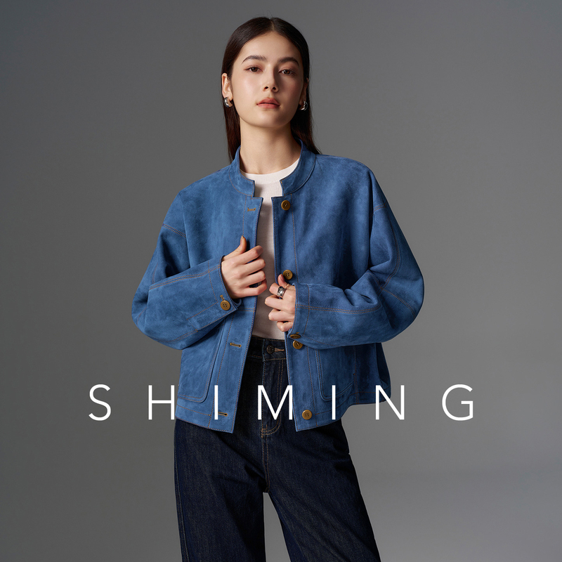2026 Autumn New Imported Ethiopian Mixed Sheepskin Unlined Genuine Leather Jacket Women's Short Vintage Loose Coat 2026 Autumn New Imported Ethiopian Mixed Sheepskin Unlined Genuine Leather Jacket Women's Short Vintage Loose Coat