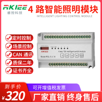 Ruihe intelligent lighting control module 4 6 8 12 channels 16A emergency relay light remote centralized system