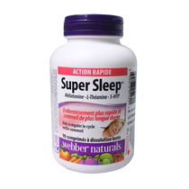 Canada Webber Naturals Anbao Melatonin Natural Sleep Helper Tablets 90 Tablets