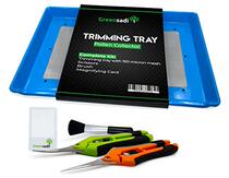 Greensadi Trimming Tray for Herbs After Harvest - D