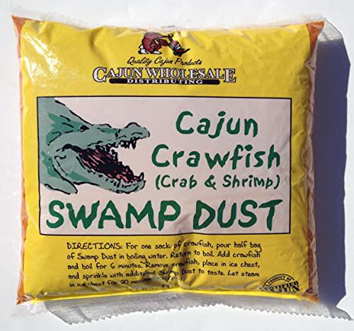 4 Pound Cajun Crawfish (Crab Shrimp) Swamp Dust