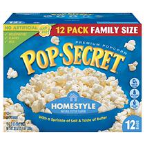 Pop Secret Popcorn Homestyle 3 2 Ounce Microwave
