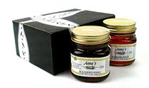 Annas Gourmet Raw Honey 2-Flavor Variety: One 12 o
