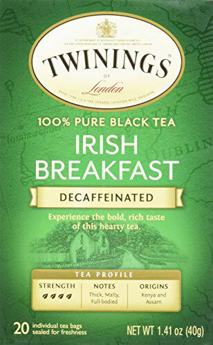 Twinings Classic Irish Breakfast Decaffeinated Tea