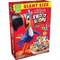 Kelloggs Froot Loops Breakfast Cereal Original
