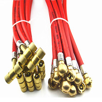 Copper gas pump inflatable head tire inflatable rod bicycle inflatable valve air - mouth air - punch nozzle