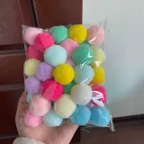 30 -миллиметровый монохромный высокий уровень -уборка для волос в детском саду ручной работы.