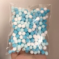 Синий светлый и белый