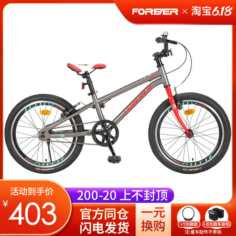 Permanent Child Bike Boy 20 Inch Elementary School Boy Speed Change All-wheel Girl Bike Big Boy Mountain Bike