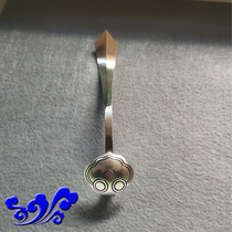 Baohuashan sterling silver cassock buckle fish spine tail foot silver 999 handmade silver jewelry original new cassock hook 007-2