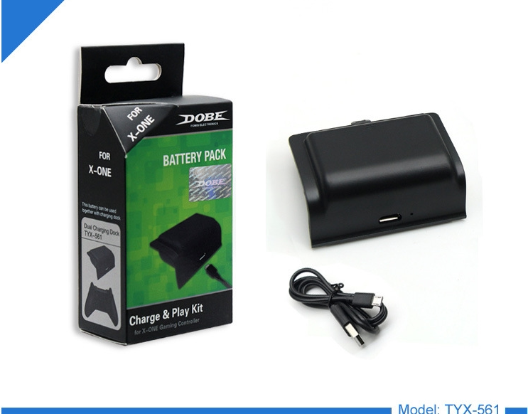 Джойстик для XBOX dobe xboxone手柄电池 1200mah手柄电池包+3m数据线 tyx-1889